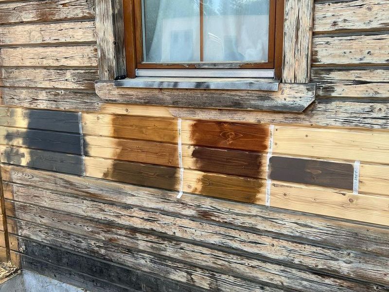 Подобрать краску для деревянного дома