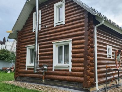 Схема обновления деревянного фасада