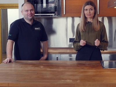 Восстанавливаем деревянную столешницу